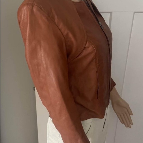 BanoeeMee Leather jacket size xs - Picture 3 of 9